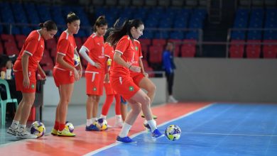 Photo of المنتخب النسوي لكرة القدم داخل القاعة يواصل تحضيراته لمواجهة اسبانيا