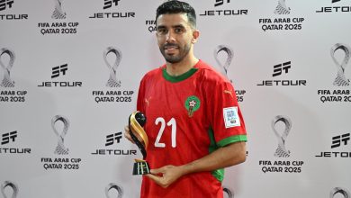 Photo of البركاوي ينال جائزة أفضل لاعب في مباراة المغرب وجزر القمر